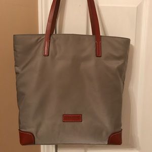 Dooney and Burke Gray Everyday Tote with Wristlet